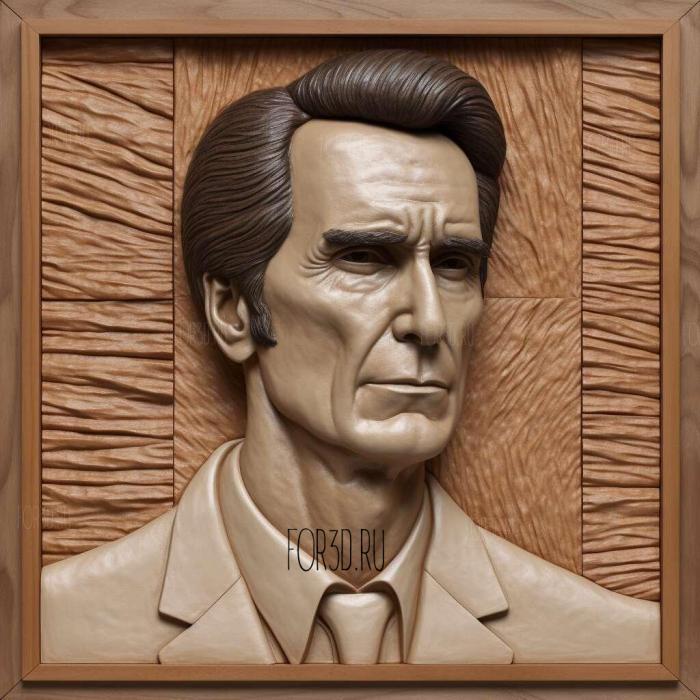 patrick bateman 4 stl model for CNC